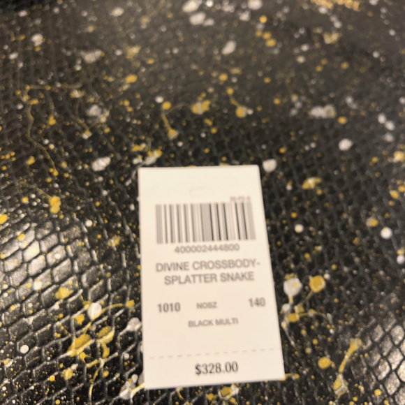 Henri Bendel splatter paint crossbody NWT
